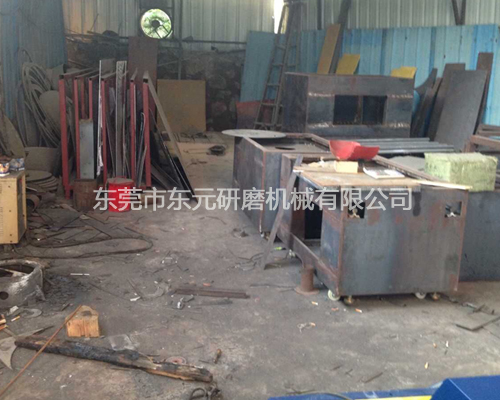 磁力拋光機半成品焊接區(qū)